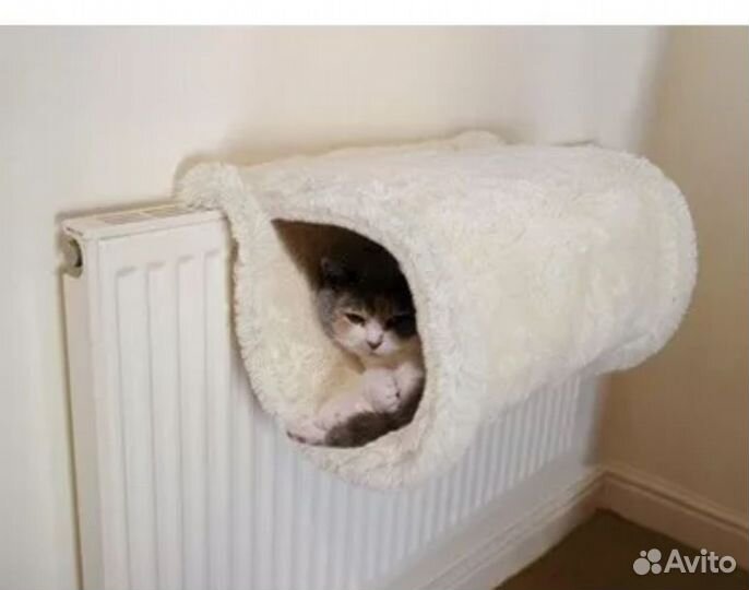 Гамак лежанка для кошки на батарею