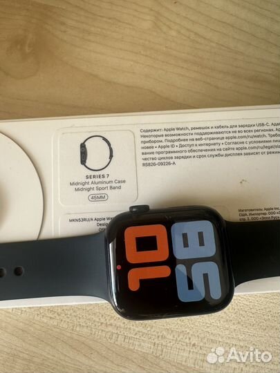 Часы apple watch 7 45 mm