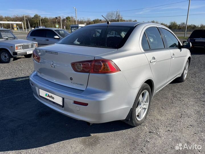 Mitsubishi Lancer 1.8 CVT, 2008, 190 000 км