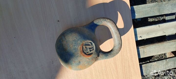 Гиря 24 кг СССР