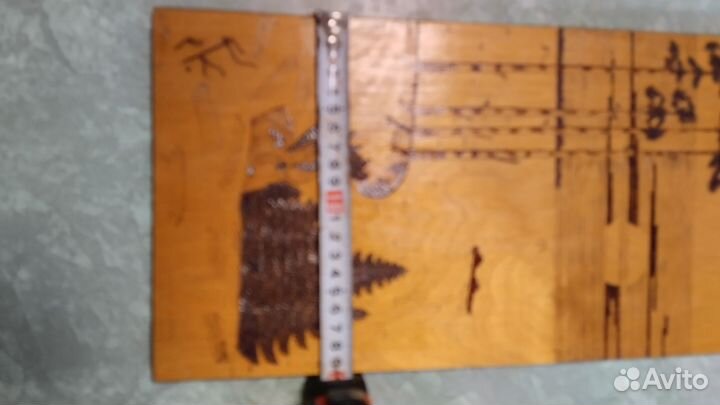 Деревянная картина,панно, СССР
