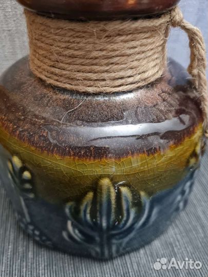 Ваза керамическая для цветов (Италия) новая