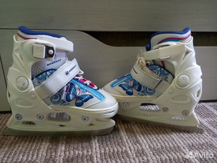 Коньки раздвижные р. 27-30