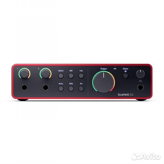 Аудиоинтерфейс focusrite