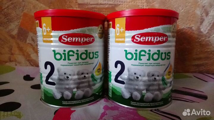 Semper Bifidus 2, с 6 месяцев, 400г