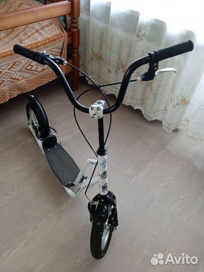 Самокат с большими колесами бу