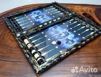 Нарды закалённое стекло