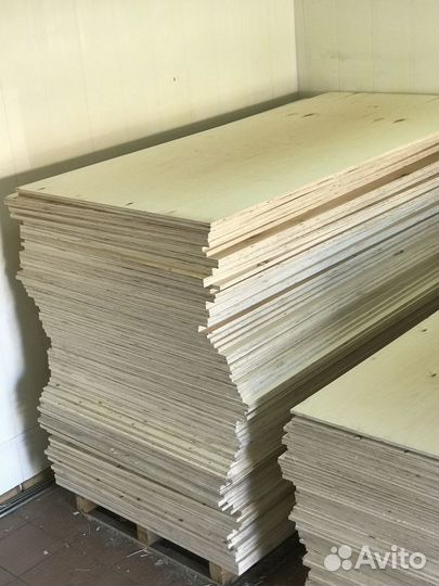 Фанера березовая, хвойная, ламинированная