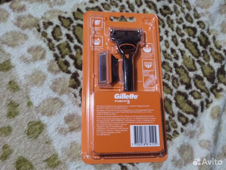 Новая Gillette fusion 5