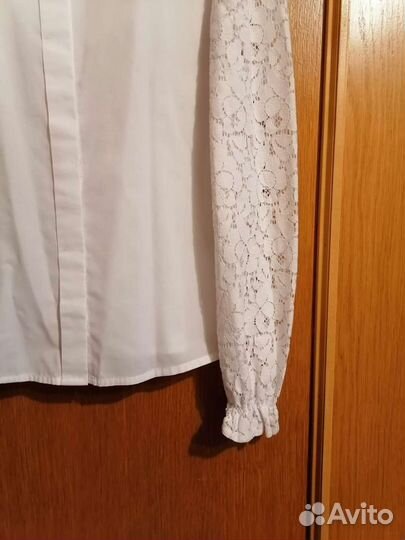 Блузка белая школьная