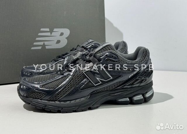 Кроссовки New Balance 1906r Black Metllic Silver