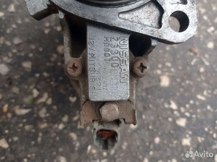 Стартер nissan almera