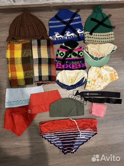 Шапки Панамы галстуки шарфы пилотки СССР