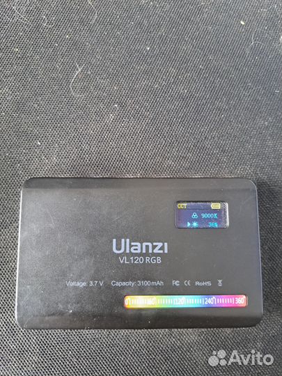 Ulanzi vl120 rgb