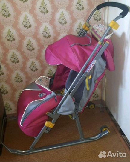 Коляска санки