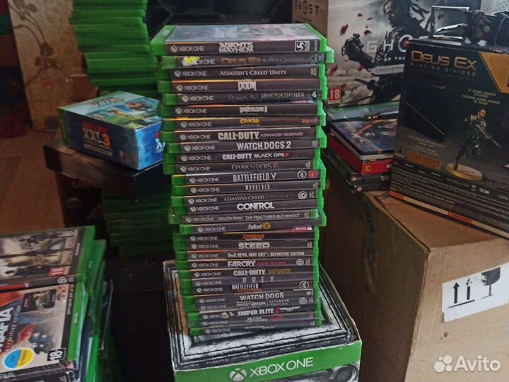 Игры на xbox one диски