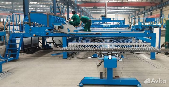 Линия-автомат сварки 3Д заборов