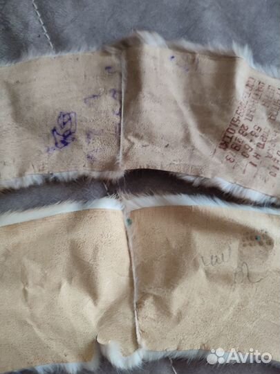 Воротники норка новые