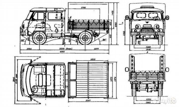 Грузоперевозки (уаз фермер)