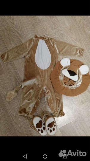 Костюм львенка р. 74-80