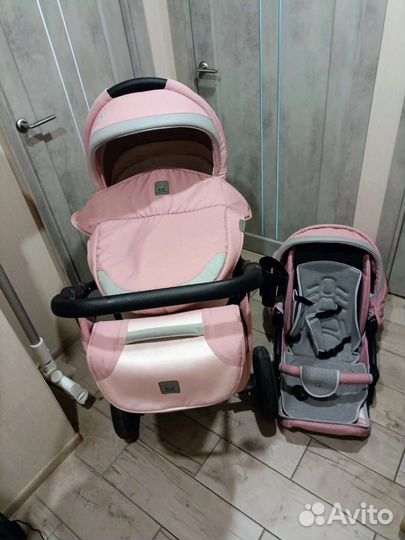 Коляска camarelo Baleo 2в1 плюс автолюлька