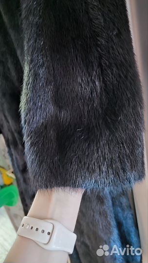 Шуба норковая 42 44 черная