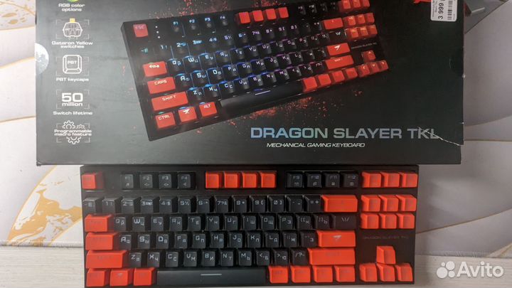 Механическая клавиатура Zet Gaming Dragon Slayer