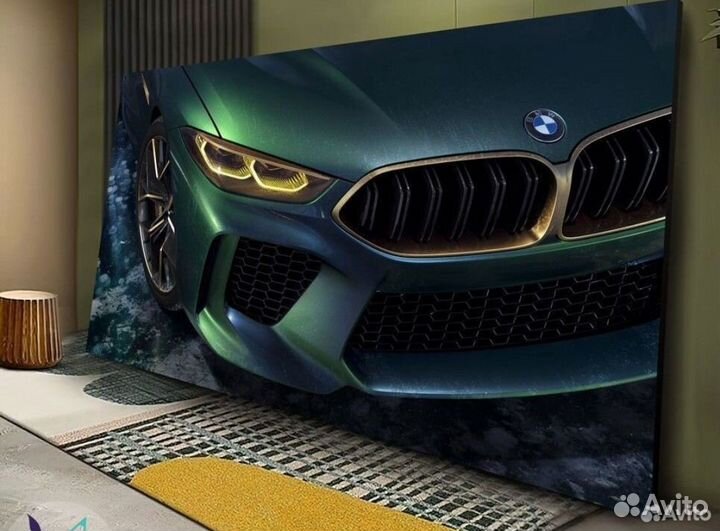 Картина с автомобилем