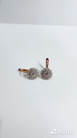 Золотые серьги