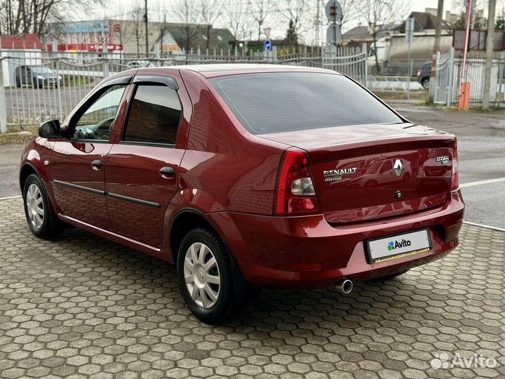 Renault Logan 1.6 МТ, 2010, 62 600 км