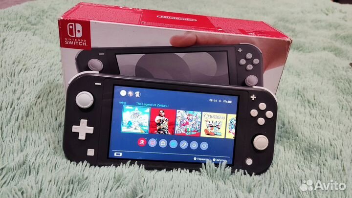 Nintendo Switch 128gb с играми(чип picofly)