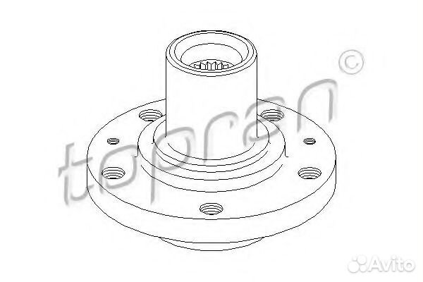 Ступица колеса hanspries 722 288