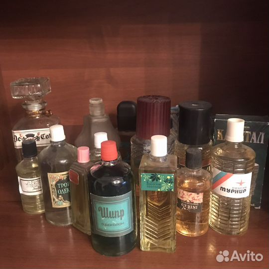 Одеколон. Киевские каштаны. Шипр. Тройной