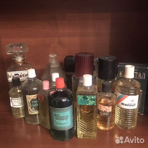 Одеколон. Киевские каштаны. Шипр. Тройной