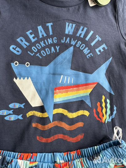 Костюм пижама для мальчика новый 116 122