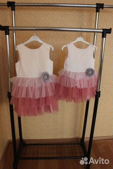 Одинаковые платья для девочек