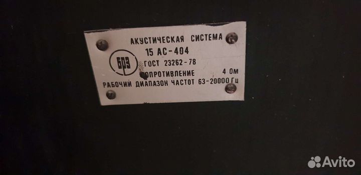 Акустическая система с усилителем в сборе