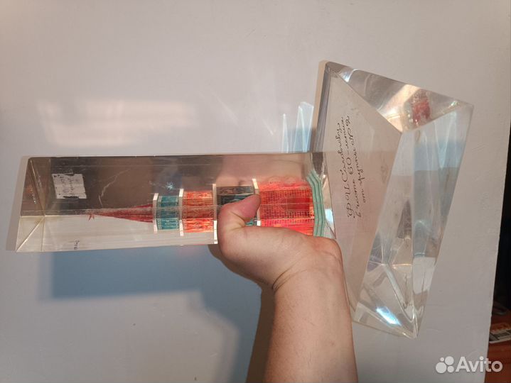 Кремль статуя 32 см оргстекло СССР