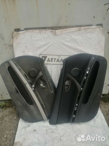 Обшивки передних дверей BMW 3 E90 рест