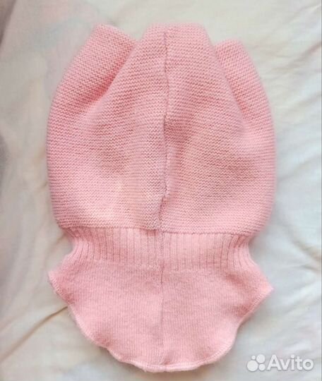 Шапка шлем для девочки 44-46