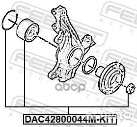 DAC42800044M-KIT к-кт подшипника ступицы перед