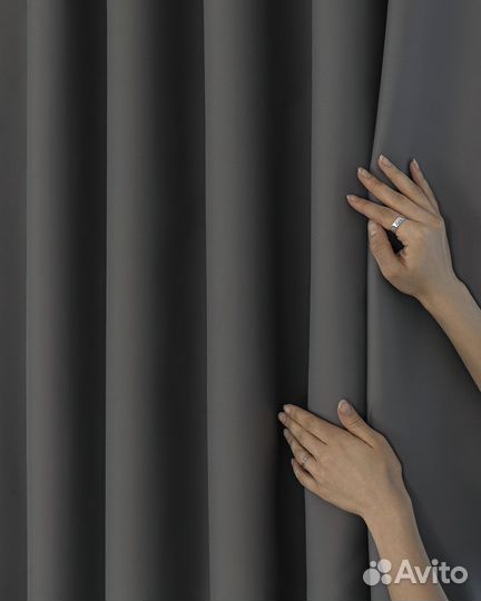 Шторы блэкаут амадео туманный новые пошив