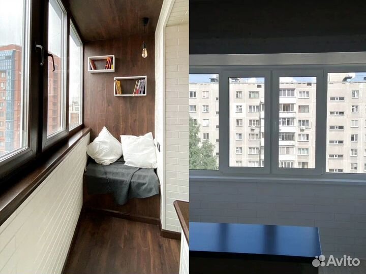 Алюминиевое остекление / Алюминиевые окна