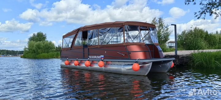 Моторный катамаран BRO pontoon 80