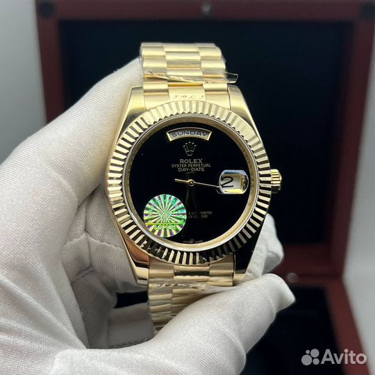 Мужские часы rolex day date золото