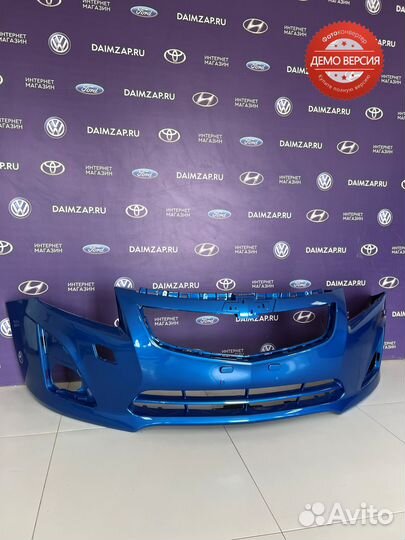 Бампер передний Chevrolet Cruze (2013) / синий