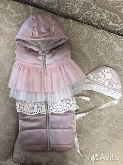 Конверт на выписку для девочки