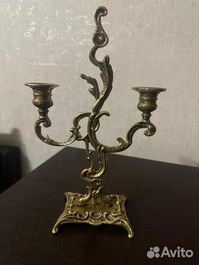 Подсвечник бронза СССР Грузия