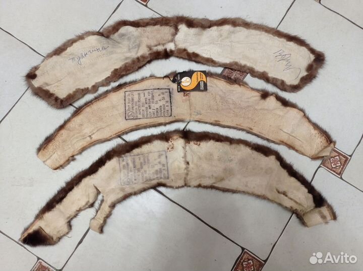 Воротник из норки СССР