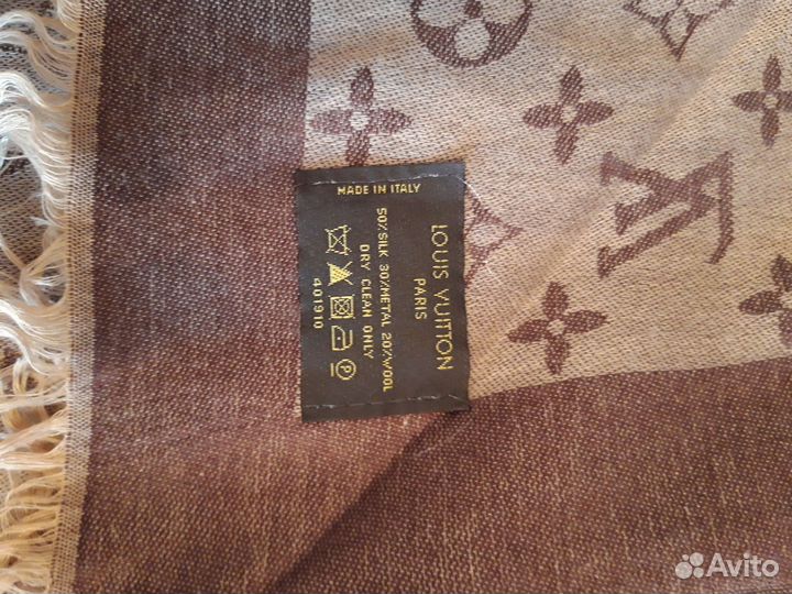Платок louis vuitton палантин